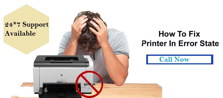 Printer is an error state
