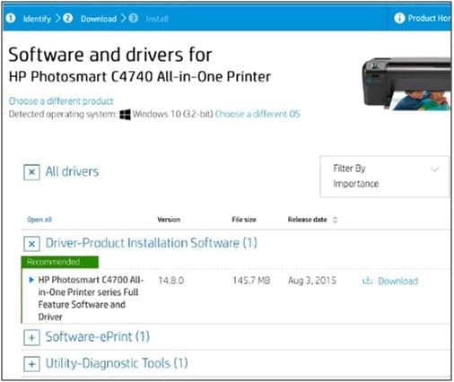 HP Software and Drivers