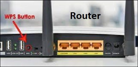 Router WPS Button