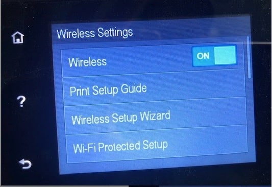Wi-Fi setup wizard