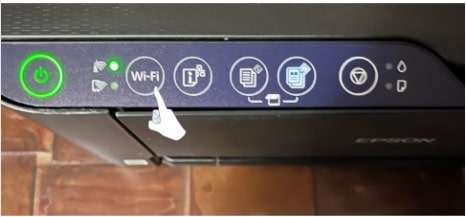 Epson Printer Wi-Fi Button
